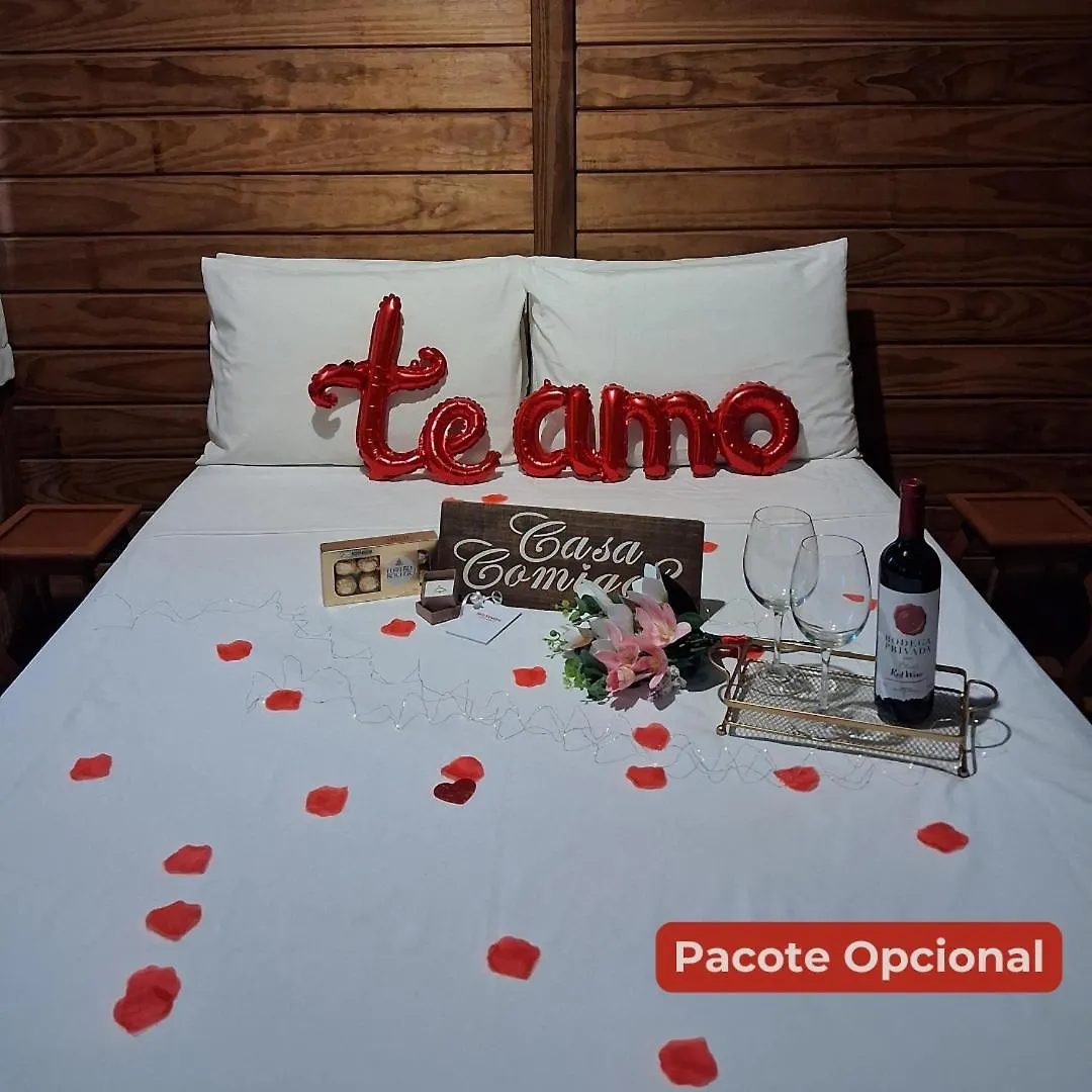 Cabana Com Hidro Grande, Lareira E Ar Condicionado Penha