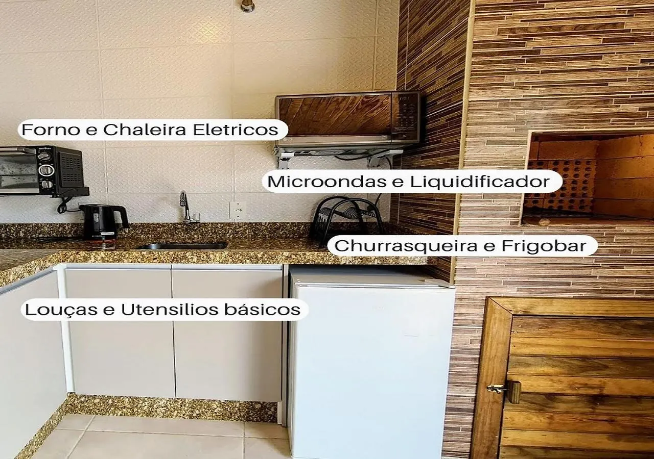 Ape Cabana Com Banheira Hidro Spa, Ar Condicionado Penha  Apartment