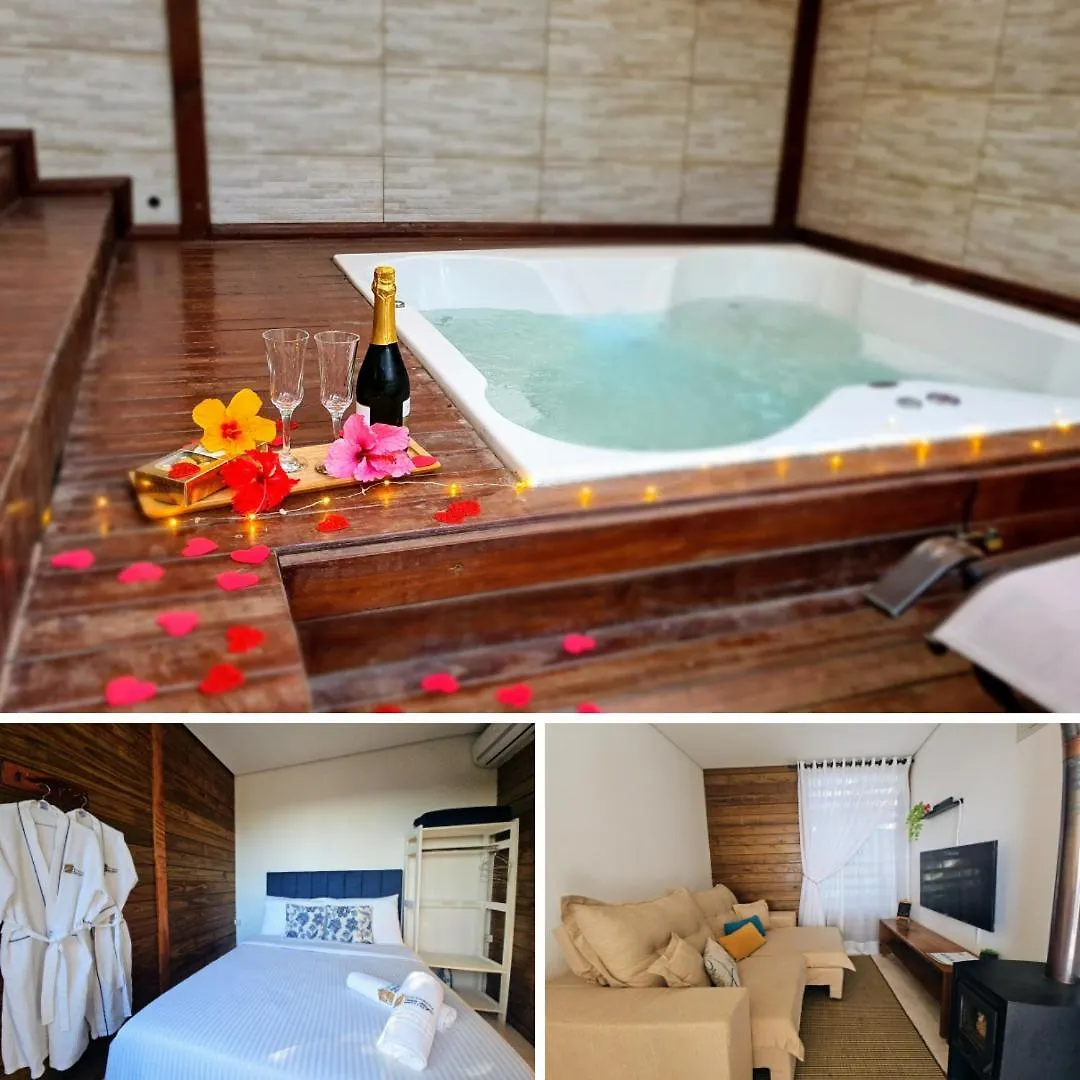 Cabana Com Hidro Grande, Lareira E Ar Condicionado ペーニャ