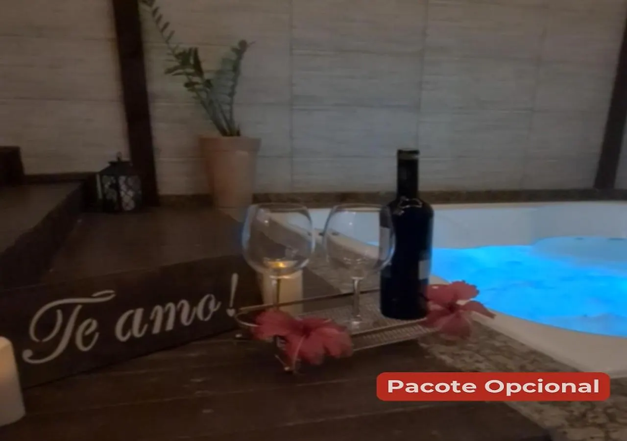 Cabana Com Hidro Grande, Lareira E Ar Condicionado Penha 0*,